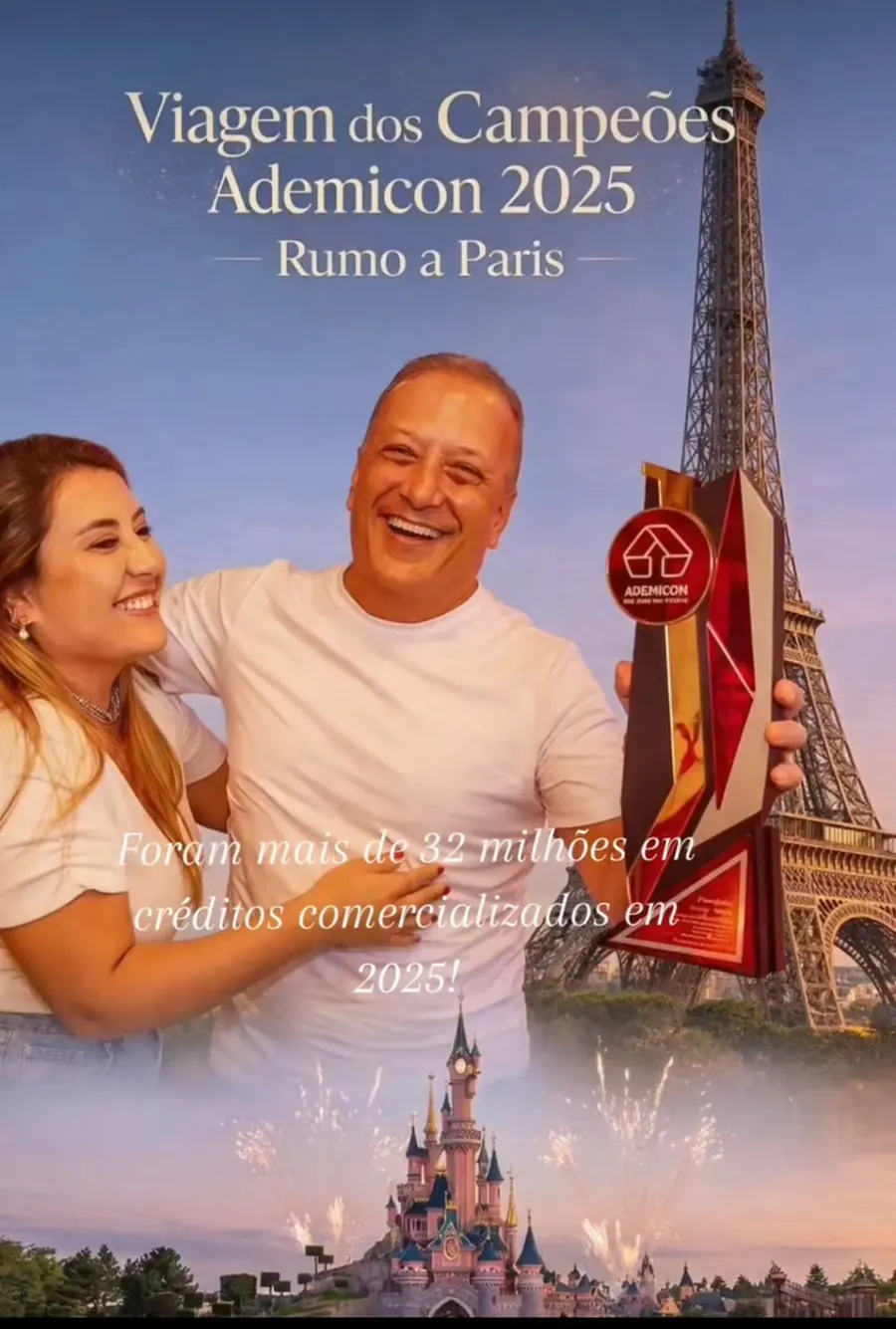 Issam — Viagem dos campeões Paris, +R$32 milhões em 2025